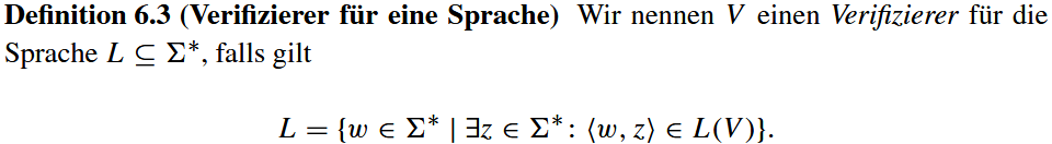 verifizierer